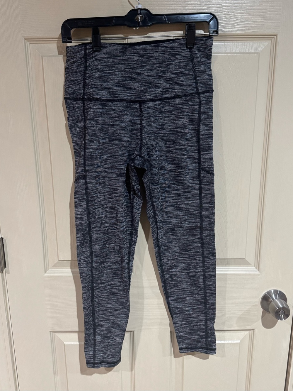 Victoria's Secret Sport Knockout Heathered Charcoal High-Waist Leggings